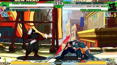 [#MVC1] 2/3 WarMachine/Strider vs Strider/Wolverine