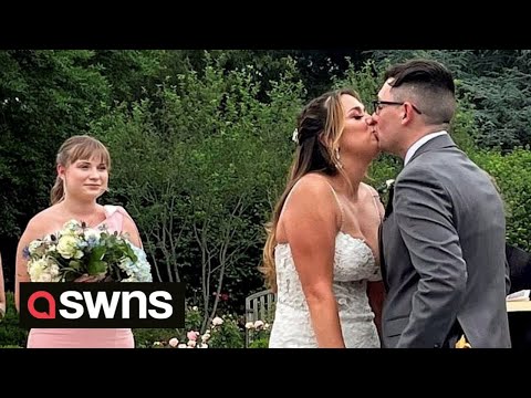 Meet the newlyweds who hope to marry their girlfriend in the future | SWNS