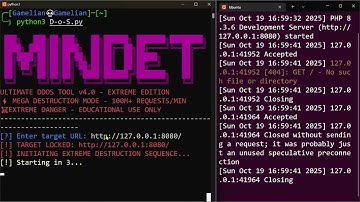 This is How DDoS Attack is working😱😱😱 For Educational purposes only ⚠️⚠️.