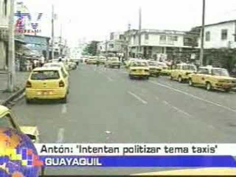 Antón, intentan polemizar tema taxis