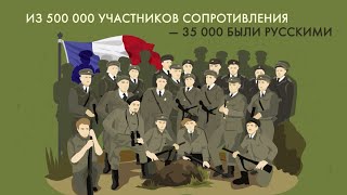 Сопротивление во Франции и его русские участники