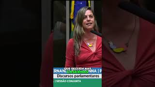Deputada detona inimigos da República! Ditadura e EUA! #shorts