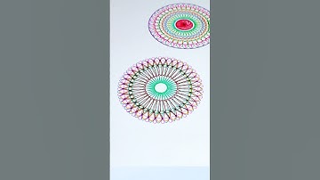 WoW 😲 #spirograph #satisfying #art #asmr #relaxing #shorts #youtubeshorts #viral