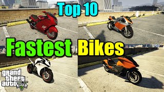 Top 10 Fastest Bikes In GTA 5 Story Mode (2024)