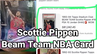 My 50k Scottie Pippen NBA Cards