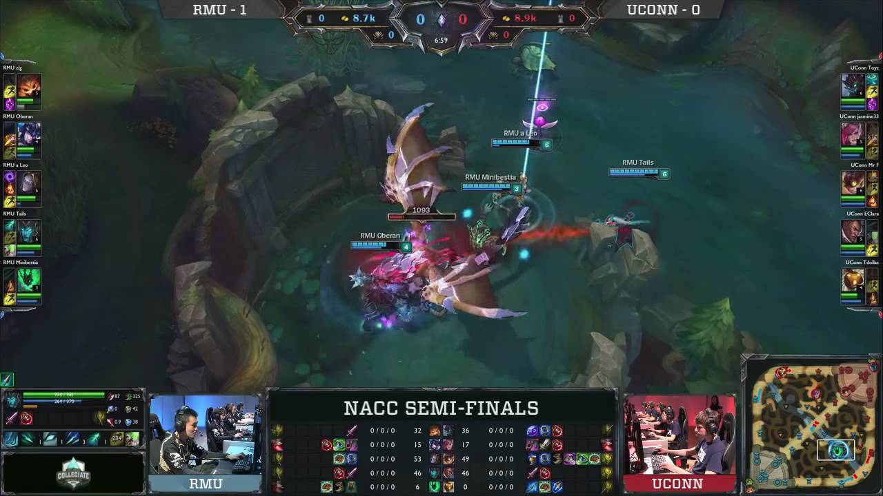 ♠ SEASON 5 ♠ University of Connecticut vs Robert Morris University