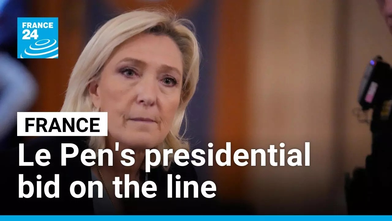 Marine Le Pen's 2027 French presidential bid at stake in Paris court ruling • FRANCE 24 English