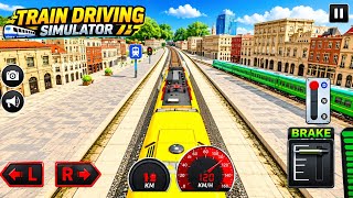 🔥 120 KM/H Crazy Train Drive | Realistic Train Simulator Gameplay screenshot 1