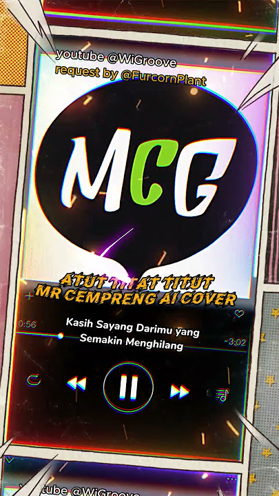 Lirik ATUT TITAT Mr Cempreng AI Cover @MisterCemprengGaming #lirik #aicover #sound #shorts #mcg