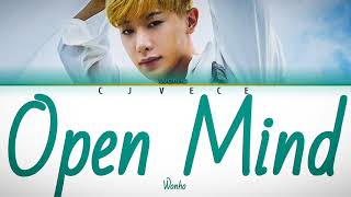 Open Mind- Wonho (English Color Coded Lyrics) | Cjvece