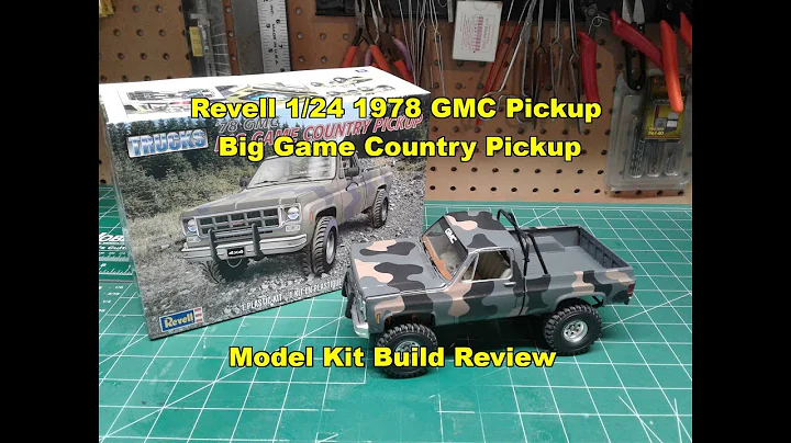 Revell 1/24 78 GMC Big Game Country Pickup Model K...