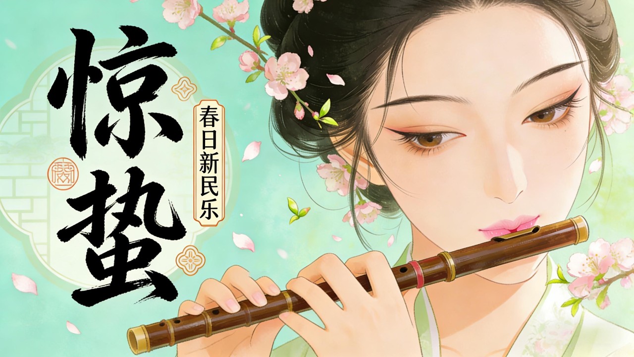 新民乐·惊蛰🌱 松弛感春日序曲🌱｜2小时无缝衔接 Modern Chinese Music