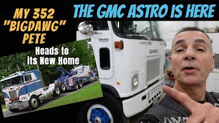 Peterbilt 352 Cabover Leaves;  GMC Astro Arrives-Detroit Diesel 8V-92