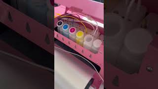 #PinkDTF#DTFPrinter#CraftBusiness #SmallBusinessTools#CustomApparel#MadeWithLove#SideHustle