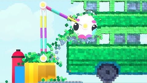 Satisfying and relaxing ASMR Mobile Games - Bucket Crusher