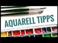 17 GENIALE TIPPS für das Malen mit Aquarell 🎨 - 17 AMAZING watercolor tipps you should know