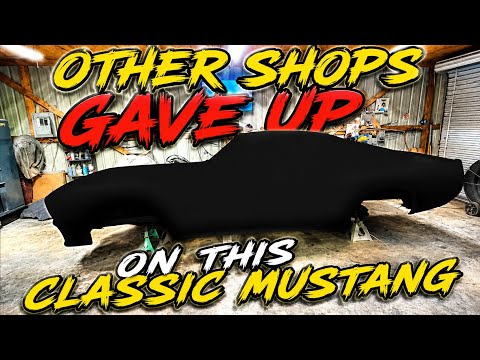Other shops gave up on this iconic ford mustang. Can I fix it
