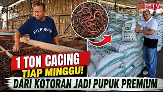 Stop Boros Pupuk Kimia! Rahasia Vermikompos Bikin Tanah Subur, Durian &amp; Alpukat Jadi Subur.