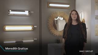 Modern Forms Vanity Lighting Collection | Interior Design + Home Decor | WAC Group