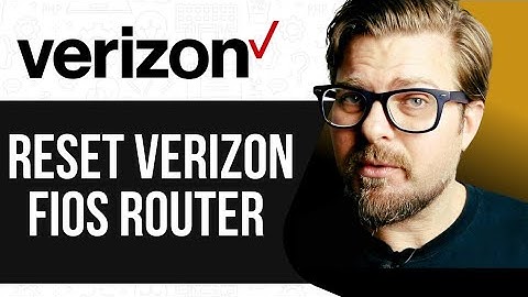 How To Reset Verizon Fios Router - 2025
