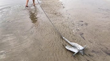 Danforth anchor independent test 14kg