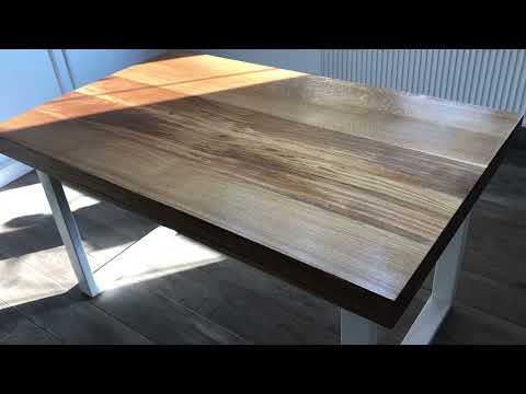 Solid Oak Dining Table Masa din lemn de stejar