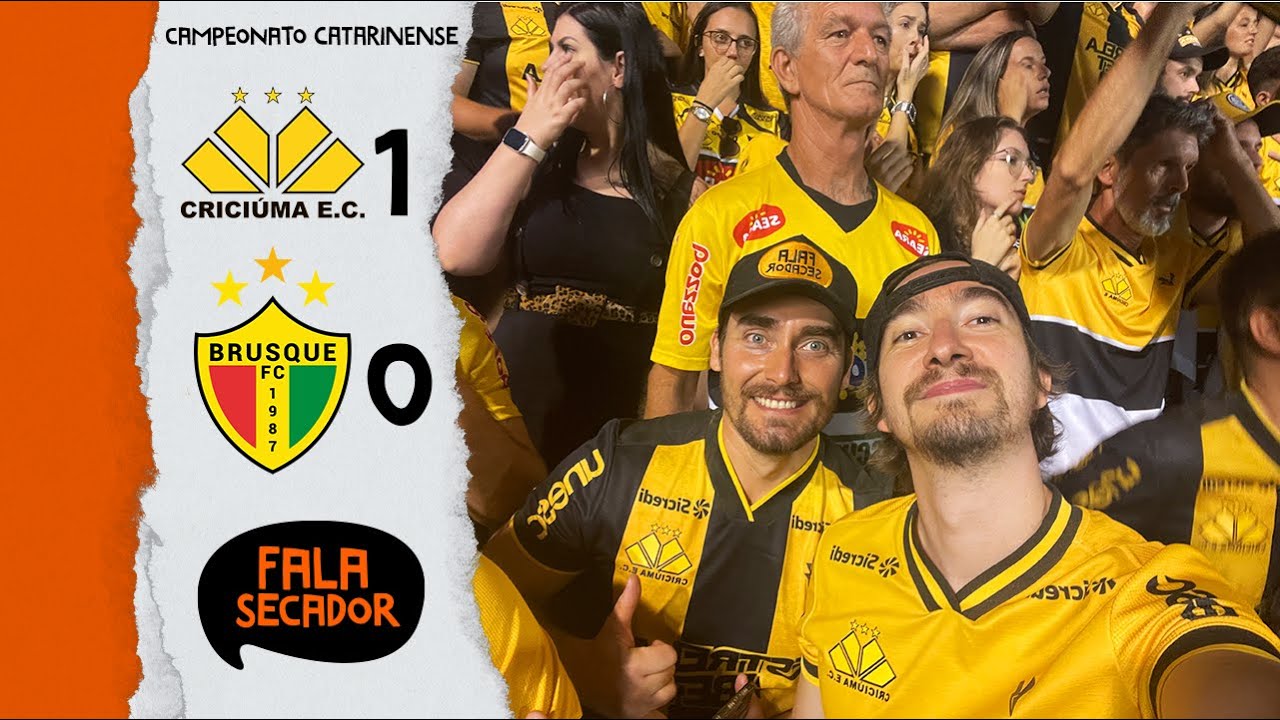 NA EMOÇÃO DOS ACRÉSCIMOS /  CRICIÚMA 1 X 0 BRUSQUE / VLOG 131