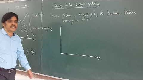 Interaction of heavy charged particles with matter by prof [Yerol Narayan]
