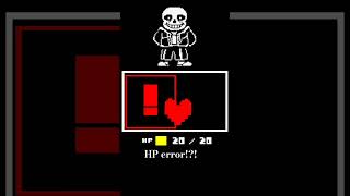 sans fight filter error!?!?