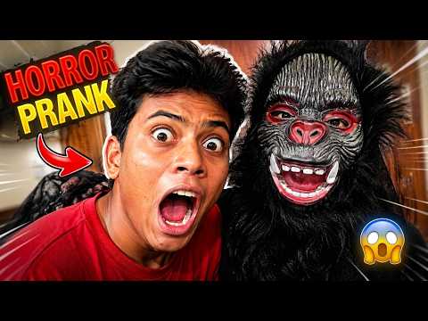 Gorilla Prank On Family 😲