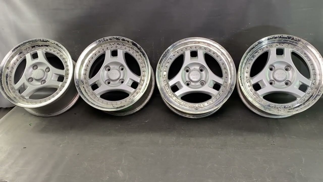 6908 YOKOHAMA SUPER ADVAN SA3 2 piece 16x7j / 16x8j +32 4x114.3 CB