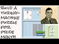 A Turing machine puzzle for Pride! Make a puzzle with pygame and pygame-gui!