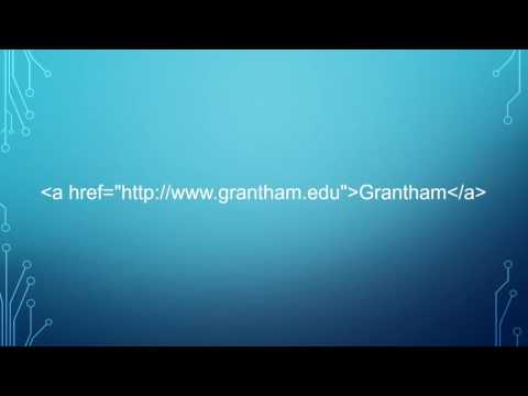 W3, Lecture 1   Adding Links