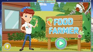Ready Jet Go Space Scouts Food Farmer Game for kids screenshot 5
