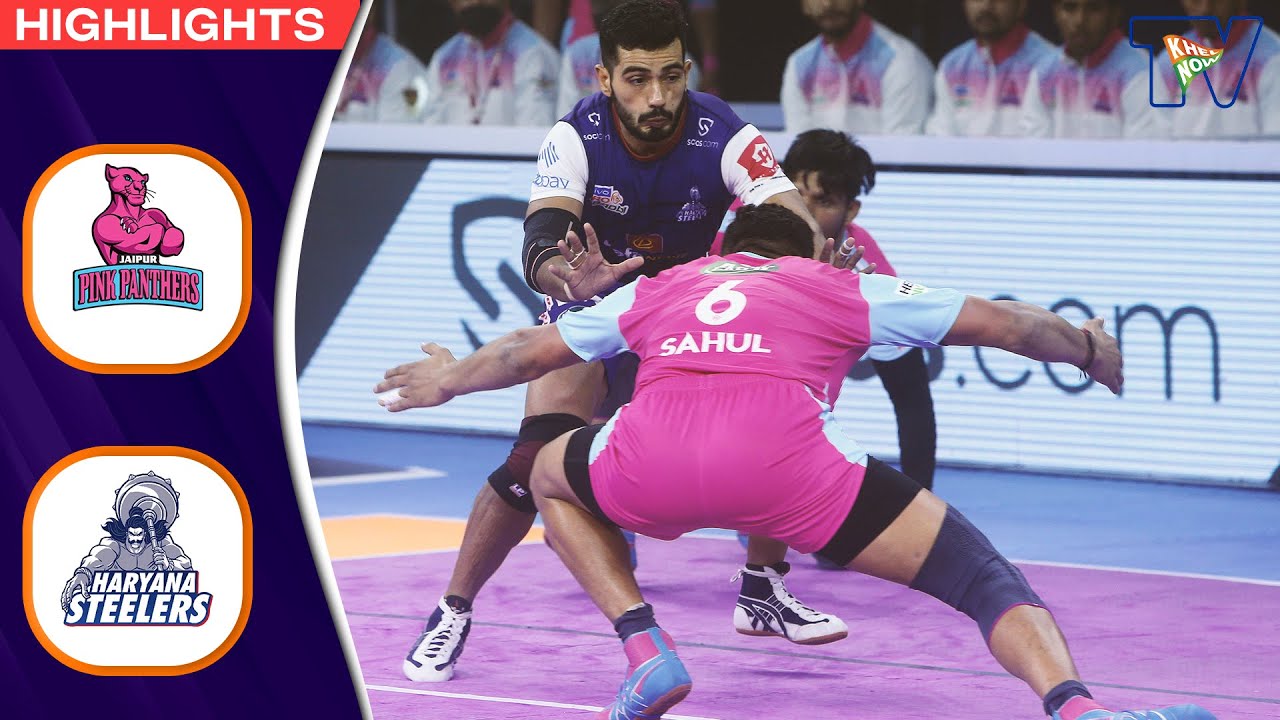 Pro Kabaddi League 8 Highlights M1​2​ | Jaipur Pink Panthers v/s Haryana Steelers