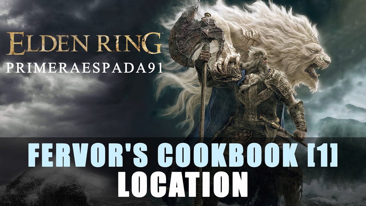 Elden Ring Fervor's Cookbook [1] Location YouTube