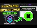 CREA COMANDOS RESPONSIVOS para tu CHATBOT en KICK con STREAMERBOT ✅🤖