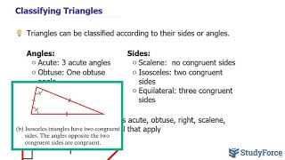 Classifying Triangles