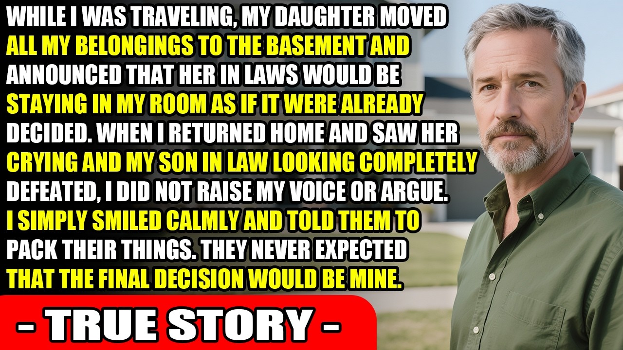 My Daughter Moved My Belongings To The Basement For Her In-Laws—Soon They Were Begging Me...