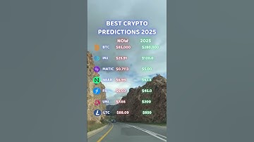 The top 7 best crypto coins for 2025! 🤯 what are your top 7 cryptocurrencies for this bullrun? 📈