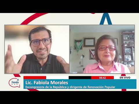 A FONDO: ENTREVISTA FABIOLA MORALES, EXCONGRESISTA DE LA REPÚBLICA Y DIRIGENTE DE RENOVACIÓN POPULAR
