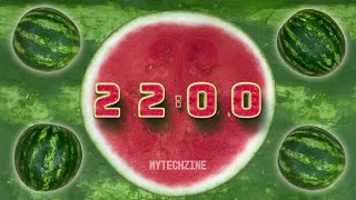 22 Minute Watermelon Timer 🍉 | Refreshing Countdown for Study or Breaks