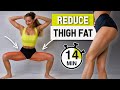 13 EXERCISES to Lose THIGH FAT &amp; Get SEXY LEGS - Inner &amp; Outer Thigh Workout, No Equipment, At Home