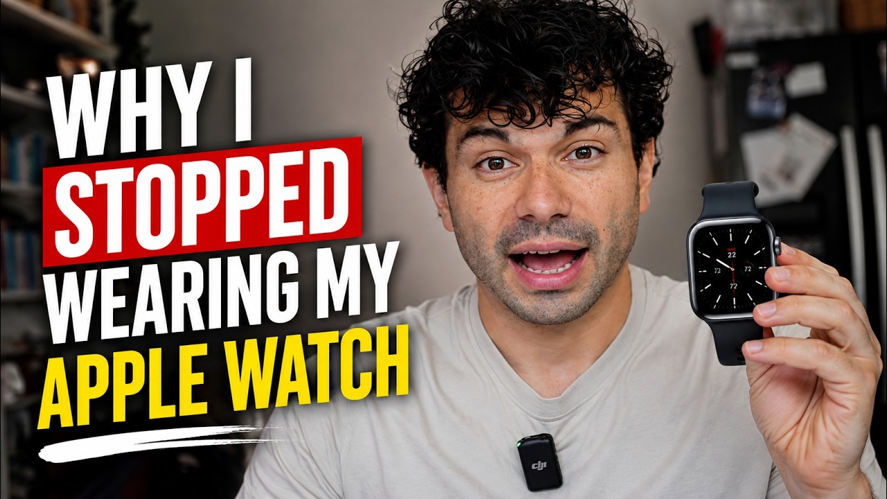 Why I Stopped Wearing My Apple Watch