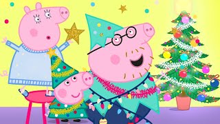 Peppa Pig Français  Peppa décore l'arbre de Noël  Dessin Animé Pour Bébé