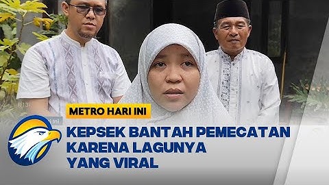 Vokalis Band Sukatani Dipecat Jadi Guru, Kepsek Buka Suara [Metro Hari ini]