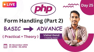 PHP Form Handling in Hindi 🔥 GET & POST Form Data with Validation & Practical Examples | Part 2