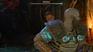 God of War Ragnarök Heimdall boss fight