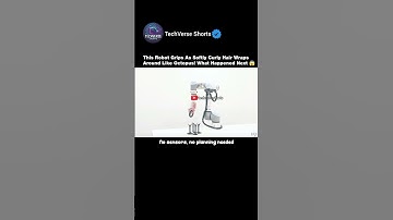 This Robot Grips Like Curly Hair! 🐙😱#shorts