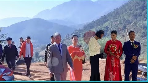 Đám cưới trên đỉnh núi Hạnh phúc “ cô Dâu kim Ngân & chú rể Đức Anh “